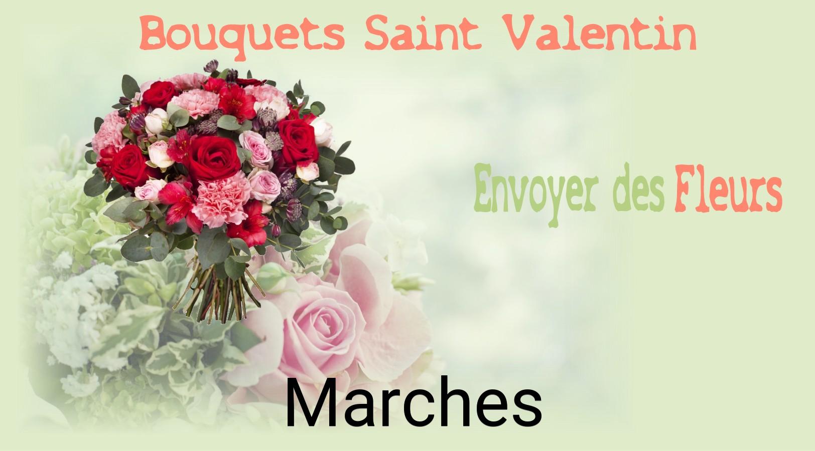 Roses de Saint-Valentin livrées à Marches